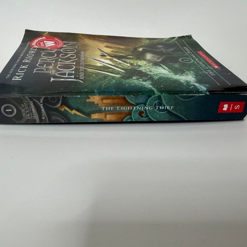 Rick Riordan The Lightning Thief Percy Jackson First Scholastic Printing 2006